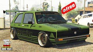 BF Club Fresh Customization & Review | FREE Car | GTA 5 Online | Volkswagen Golf MK 1