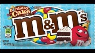 Birthday Cake M&Ms