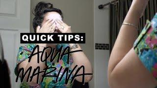 LUSH Quick Tips: Aqua Marina