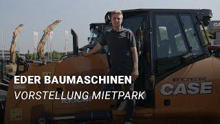 Baumaschinen mieten bei EDER  | Vorstellung Mietpark