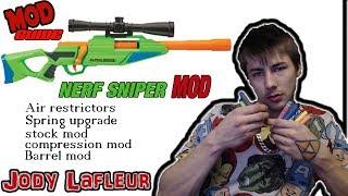 (MOD GUIDE) [NERF SNIPER] *BUZZBEE - "Alpha rogue" ~Jody Lafleur!