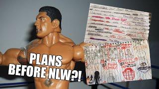 UNRELEASED NLW PLANS?! UNUSED STORYLINES! (WWE Figure Pic Fed)