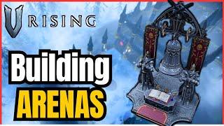 Building Arenas For a Future Video! | V Rising | !headpat !lurk !socials !merch