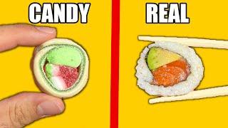 I Made Candy VS Real Foods!