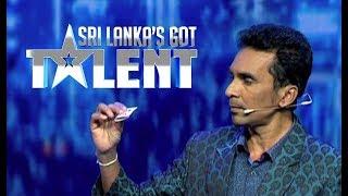 Magic act by Sumangala Silva  | Sri Lanka's Got Talent | SLGT