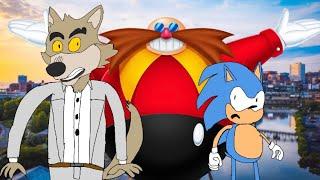 Sonic the hedgehog visits Ohio (Feat. The Bad Guys) (GoAnimate)