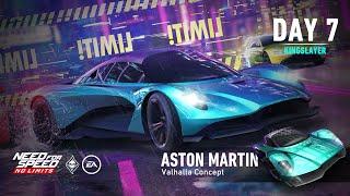 Need For Speed: No Limits | 2019 Aston Martin Valhalla Concept (Kingslayer - Day 7 | Kingslayer)