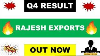 Rajesh Exports Q4 Results 2024 | Rajesh Exports Results Today | Rajesh Exports Share Latest News