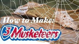 How to Make Easy Homemade 3 Musketeers Bars - Only 3 Ingredients!