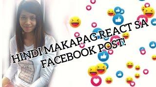 HINDI MAKAPAG REACT SA FACEBOOK POST PART2