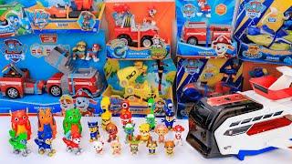 Paw Patrol Unboxing Collection Review | Marshallmighty movie bulldozer | Hero pup | Marshall ASMR