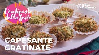 CAPESANTE GRATINATE  GUSTO DELICATO E PROFUMATO️