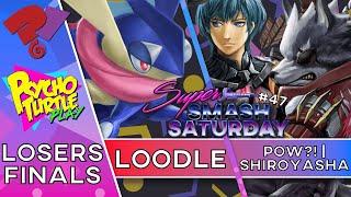 Super Smash Saturday #47 - loodle vs POW?! Shiroyasha / Losers Finals