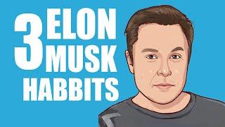 3 Habbits of Elon Musk That Made Him Billionaire || Elon Musk Motivation || #shorts