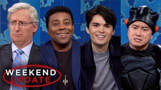 Weekend Update ft. Kenan Thompson, Bowen Yang, James Austin Johnson and Michael Longfellow - SNL