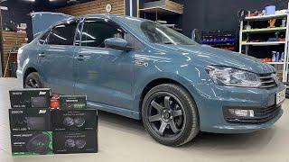 Идеальная громкая аудиосистема за 64700 рублей Автозвук в VW Polo .