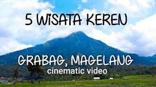 5 wisata keren grabag magelang - Cinematic videos with drone view