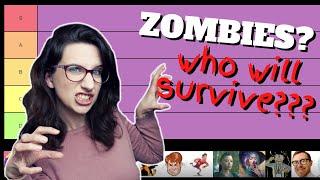 Zombie Survival Tier List 16 Personalities