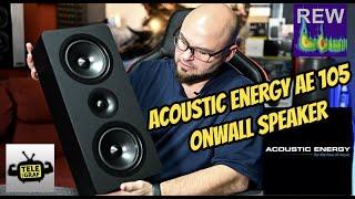 Acoustic Energy AE 105 OnWall Speaker / Review / Messung der perfekte Wandlautsprecher ?? oder flop