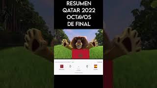 Resumen QATAR 2022 Octavos de Final #shorts #mundialqatar2022 #memesmundial #futbol #memesqatar