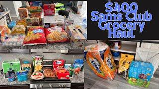 $400 Sams Club Grocery Haul | Restock