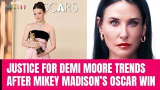 Oscars | Justice For Demi Moore Trends After Mikey Madison's Win At The Oscars