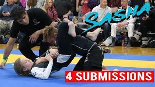 Girl Jiu Jitsu Matches vs Boys