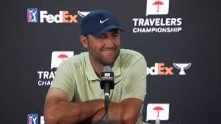 Scottie Scheffler Wednesday Press Conference 2024 Travelers Championship © USGA