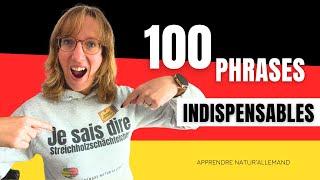   Allemand pour débutants : Les 100 phrases à connaître absolument !