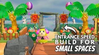 Easy Entrance for SMALL SPACES | Animal Crossing