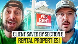 Section 8 Rental Property Portfolio SAVES Coaching Client! Real Estate Investing Passive Income!