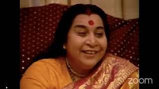 Shri Mataji explaining the  bhajan