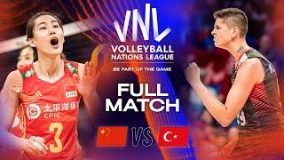  CHN vs.  TUR - Gold Medal Match | Women's VNL 2023 | Full Match