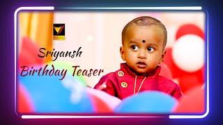 Sriyansh 1st Birthday Teaser  | Vj Advertising Agency | Vj Tv