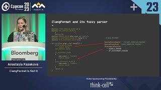 Lightning Talk: ClangFormat Is Not It - Anastasia Kazakova - CppCon 2023