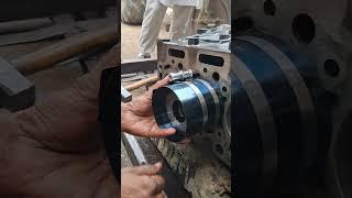 Ring piston install #repair #jcb #toptrending #tractor #automobile #mechinical #repair #workshop