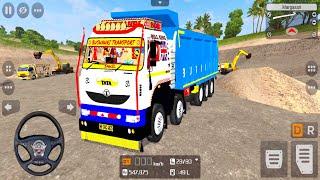 Tata Signa Truck Driving in Bus Simulator Indonesia Android Gameplay | Tipper Game Download