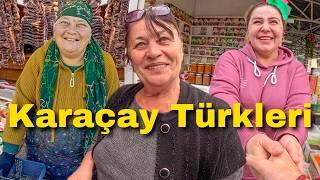 Traveling in Russia Speaking Turkish! Karachay Cherkessia Street Market