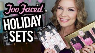 Too Faced Holiday 2015 Sets! Le Grand Chateau & Melted Kisses & Sweet Cheeks! | LipglossLeslie