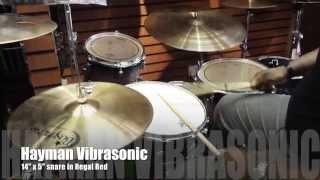 Kwesi's Corner with Hayman Vibrasonic snares - Second hand drums!