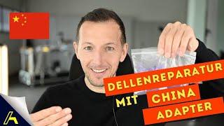 Dellenreparatur - China Klebeadapter im Test