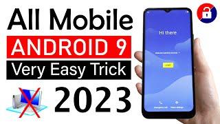 FRP BYPASS Any Android 9 Device in 2023?  Without PCLatest Easy Trick