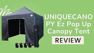 UNIQUECANOPY 10'x10' Ez Pop Up Canopy Tent Review