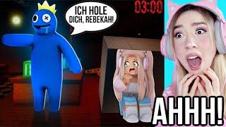 BEKI noob spielt RAINBOW FRIENDS roblox Full Game innerhalb 24 STUNDEN (5 Nächte und Good Ending)