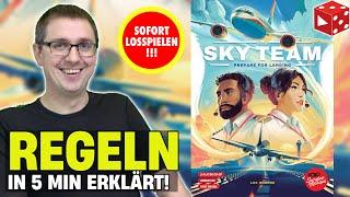 Sky Team - Regeln in 5 Minuten einfach & verständlich erklärt. Sofort losspielen!