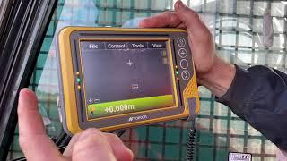 Topcon GPS GX55 interface guide part 1