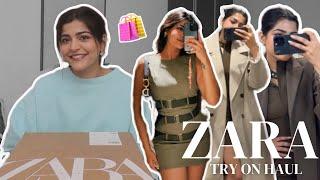 ZARA Unboxing & Try On Haul️