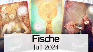 FISCHE - Juli 2024 • POSITIVER Wandel & Veränderungen! Ein Wunsch erfüllt sichTarot