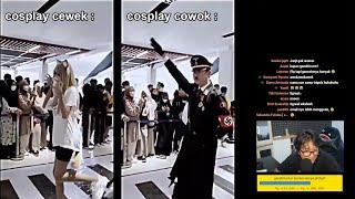 cewek cosplay anime vs cowok cosplay...