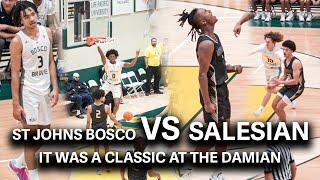 Salesian vs Bosco | Damian Classic Semi-Finals | Brandon Mccoy vs Aaron Claytor / Dre Pertetee